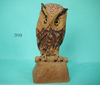 GREAT HORNED OWL, CAPT. AL