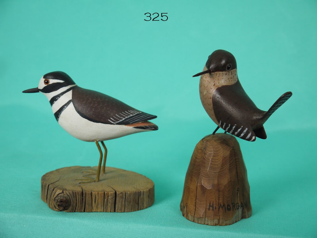 MINIATURE KILLDEER, WREN, H. MORGAN (1 of 2)