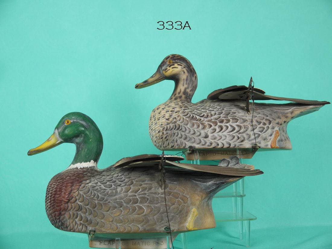 MALLARD PAIR, FLAP-O-MATIC (1 of 2)