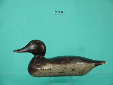 CANVASBACK HEN, MASON DECOY FACTORY