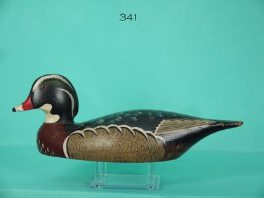 WOOD DUCK DRAKE, WILDFOWLER