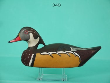 WOOD DUCK, DRAKE, WILDFOWLER