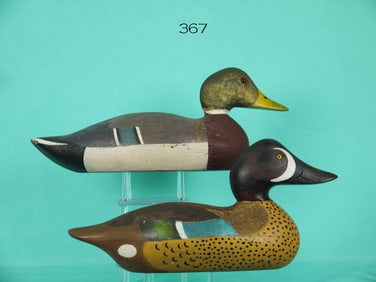 FACTORY MALLARD DRAKE/BLUE WING TEAL DRAKE
