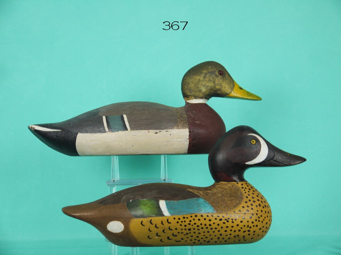 FACTORY MALLARD DRAKE/BLUE WING TEAL DRAKE (1 of 4)