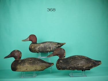 THREE FACTORY DECOYS
