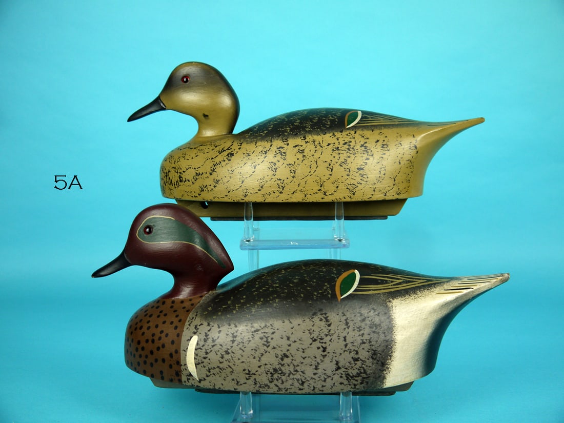 GREEN WING TEAL PAIR, WILDFOWLER (1 of 4)