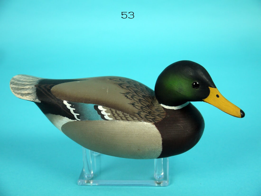 ONE-THIRD SIZE MALLARD DRAKE, W. CRANMER (1 of 4)