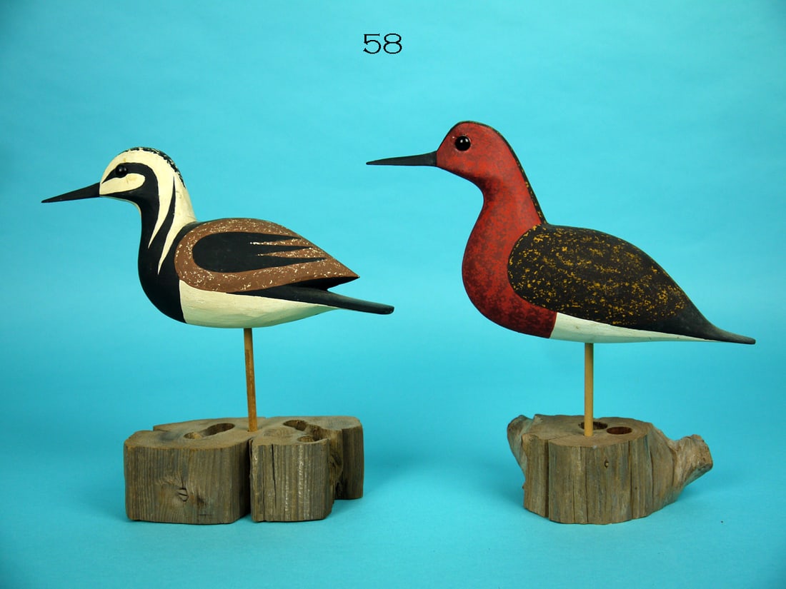 TWO SHOREBIRDS, R. DALEY (1 of 4)