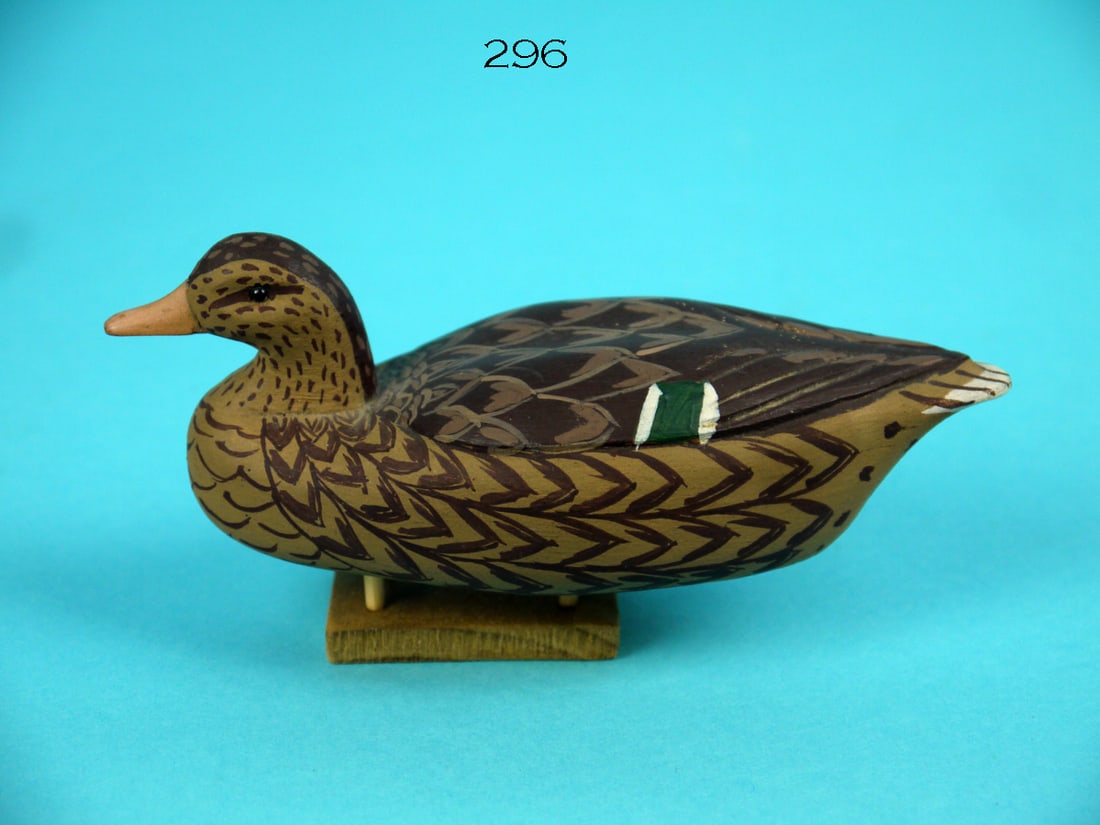 MINIATURE MALLARD HEN, P. WILBER (1 of 4)