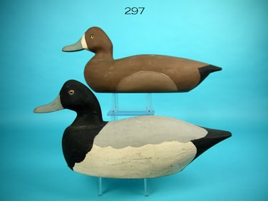 BLUEBILL PAIR, C. WILBER