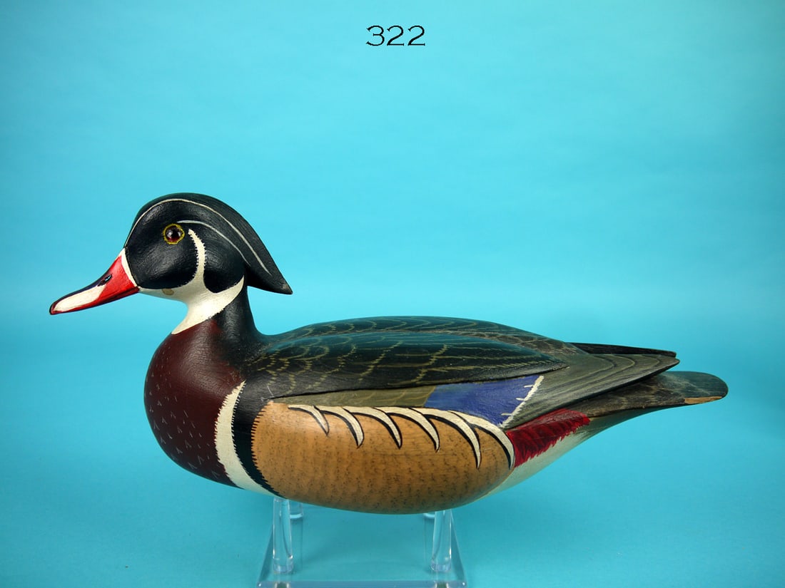 WOOD DUCK DRAKE, H.V. SHOURDS (1 of 4)