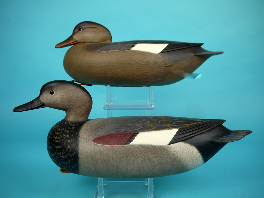 GADWALL PAIR, F.C. BROWN, JR. (1 of 4)