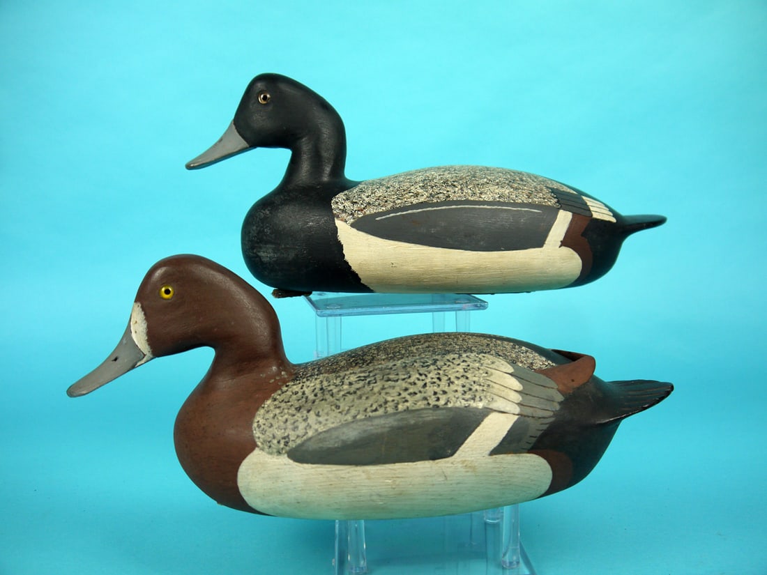 BLUEBILL PAIR, C.C. BURKLEY (1 of 4)