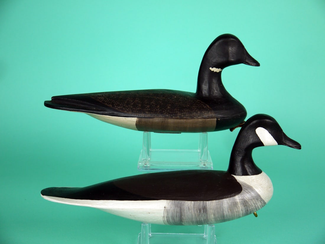 MINIATURE CANADA GOOSE AND BRANT, R. DALEY (1 of 4)