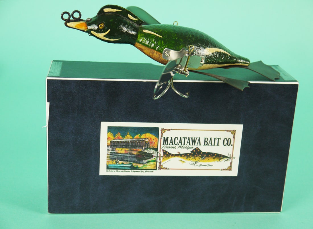 WOOD DUCK LURE, T. SMITH (1 of 3)