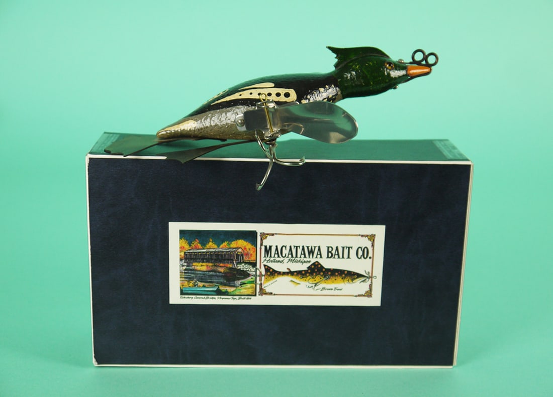 RED-BREASTED MERGANSER LURE, T. SMITH (1 of 3)
