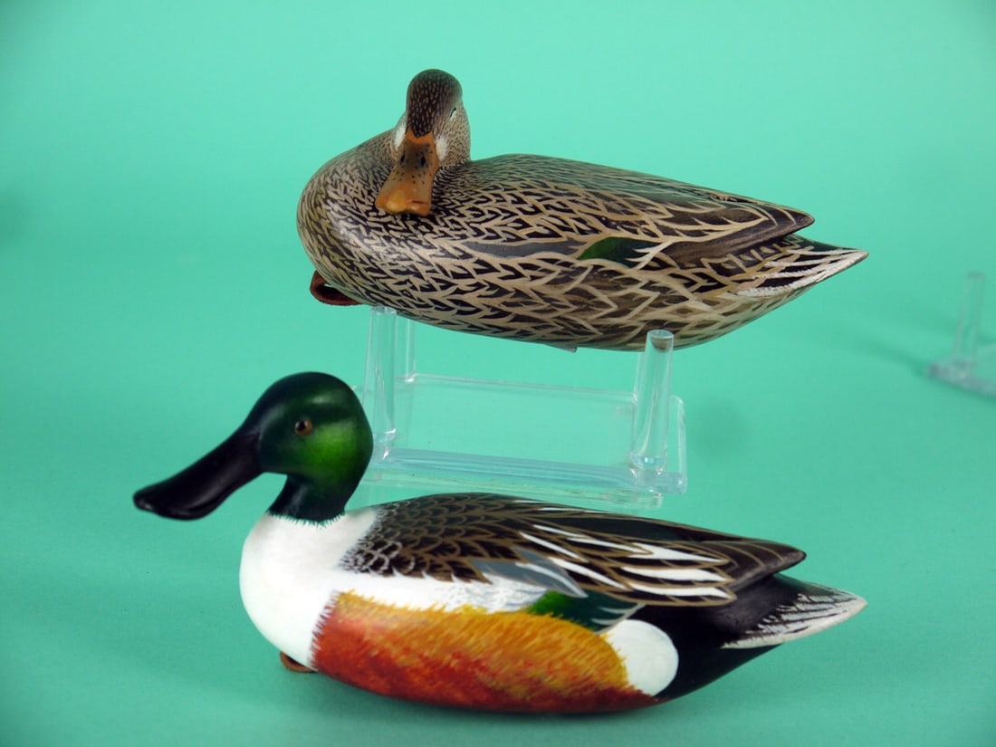 ONE-THIRD SIZE SHOVELERS, J. WOOD (1 of 4)