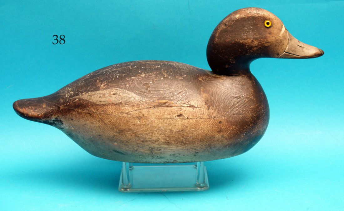 BLUEBILL HEN by the Mason Decoy Co., Detroit, MI. Good (1 of 1)