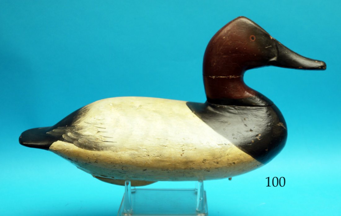 RARE CANVASBACK DRAKE by Will Heverin, Havre de Grace, (1 of 1)
