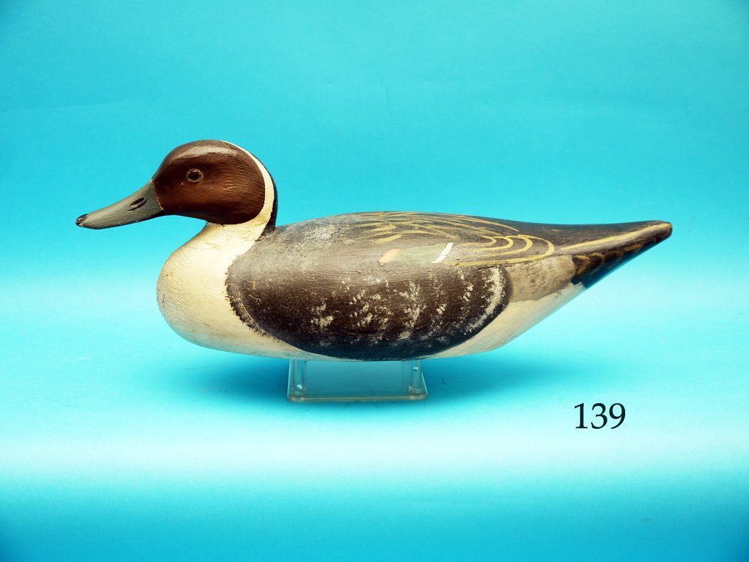 EARLY PINTAIL DRAKE by A. Elmer Crowell, East Harwich, (1 of 1)