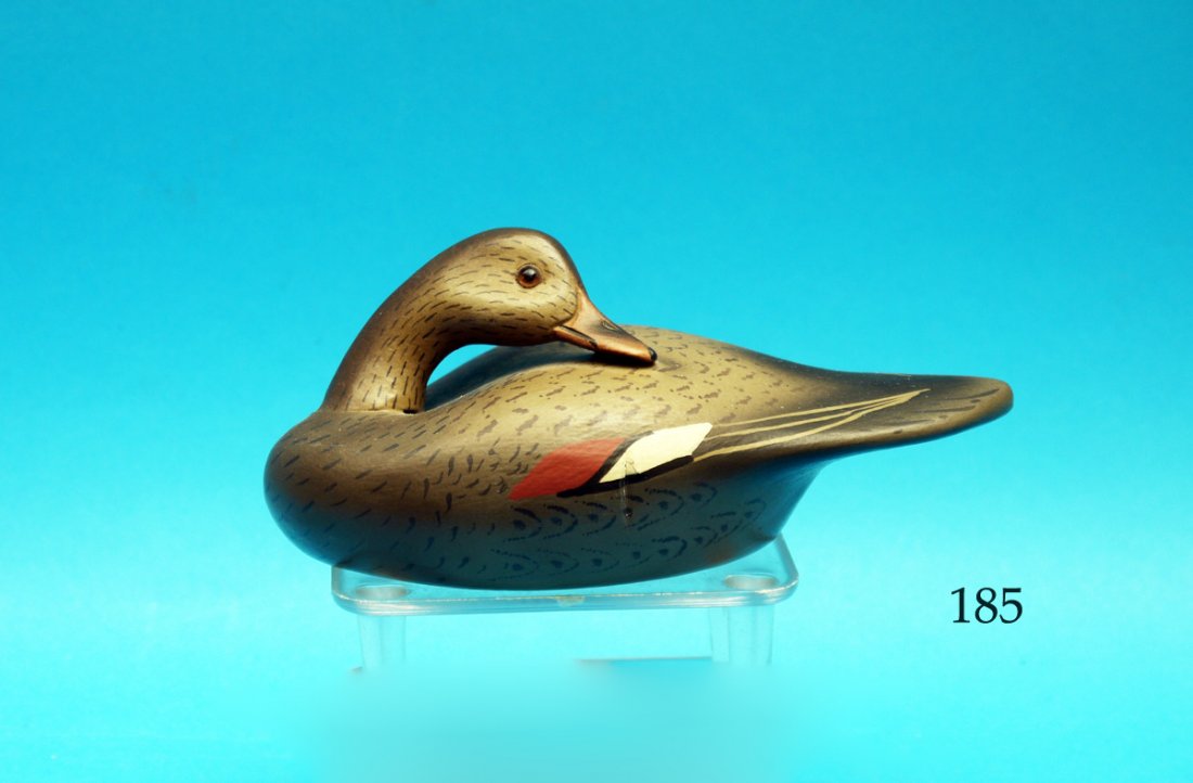 RARE ONE-THIRD SIZE GADWALL HEN by Walter Ruppel, (1 of 1)