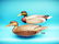 VERY FINE PAIR OF GUNNING MALLARDS by George Strunk,