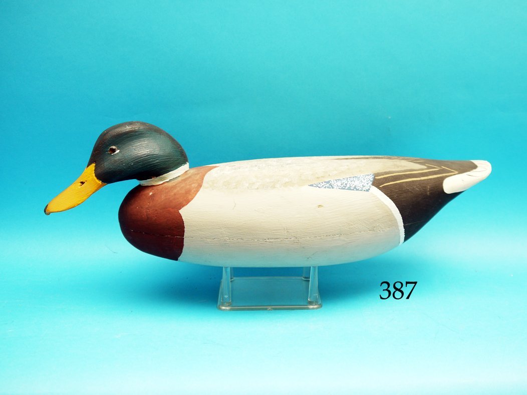 EARLY MALLARD DRAKE by noted New Jersey carver Chris (1 of 1)
