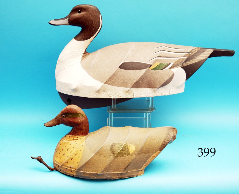 GREEN WING TEAL DRAKE by William Mosley, Knotts Island, (1 of 1)