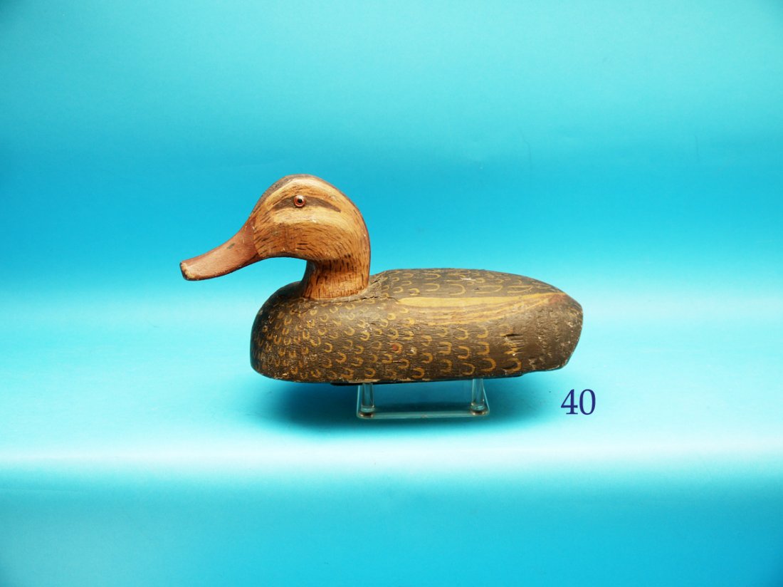 FACTORY BLACK DUCK, similar to the Herter’s Decoy Co. (1 of 1)
