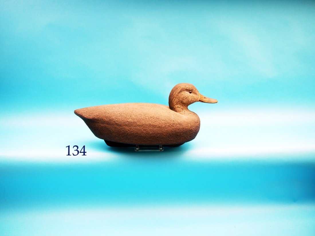 GUNNING BLACK DUCK by Delbert “Cigar” Daisey, (1 of 1)