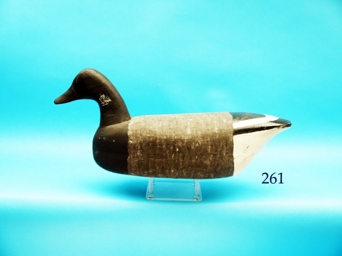OVERSIZED BRANT by Rube Corliss, Manahawkin, NJ.: OVERSIZED BRANT by Rube Corliss, Manahawkin, NJ. Original paint, unused condition. Very minor areas of sap bleed to white area on bottom