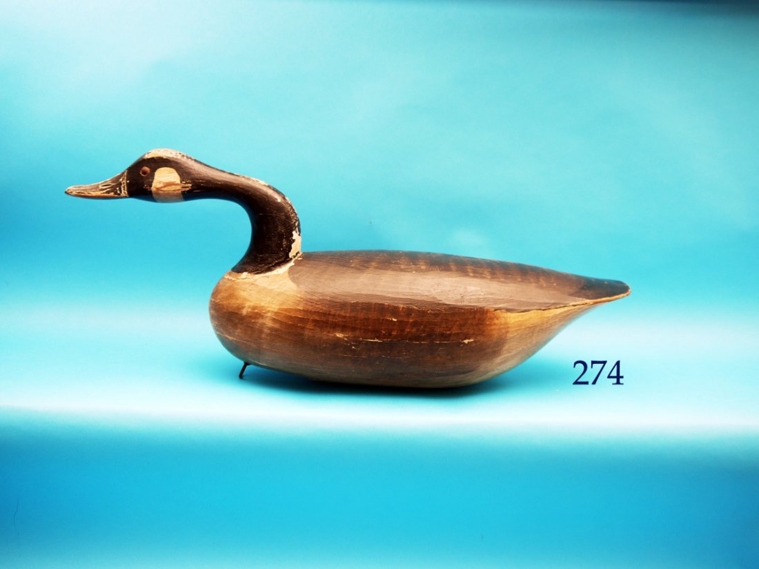 SNAKEY-HEAD CANADA GOOSE carved in the style of Ira (1 of 1)