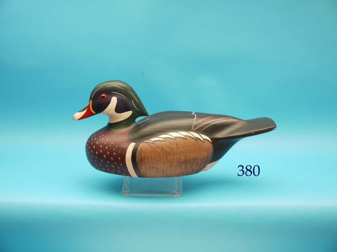 WOOD DUCK DRAKE by Beth Metzger, Lancaster, PA.: WOOD DUCK DRAKE by Beth Metzger, Lancaster, PA. Excellent original paint and condition. Signed and dated 1998