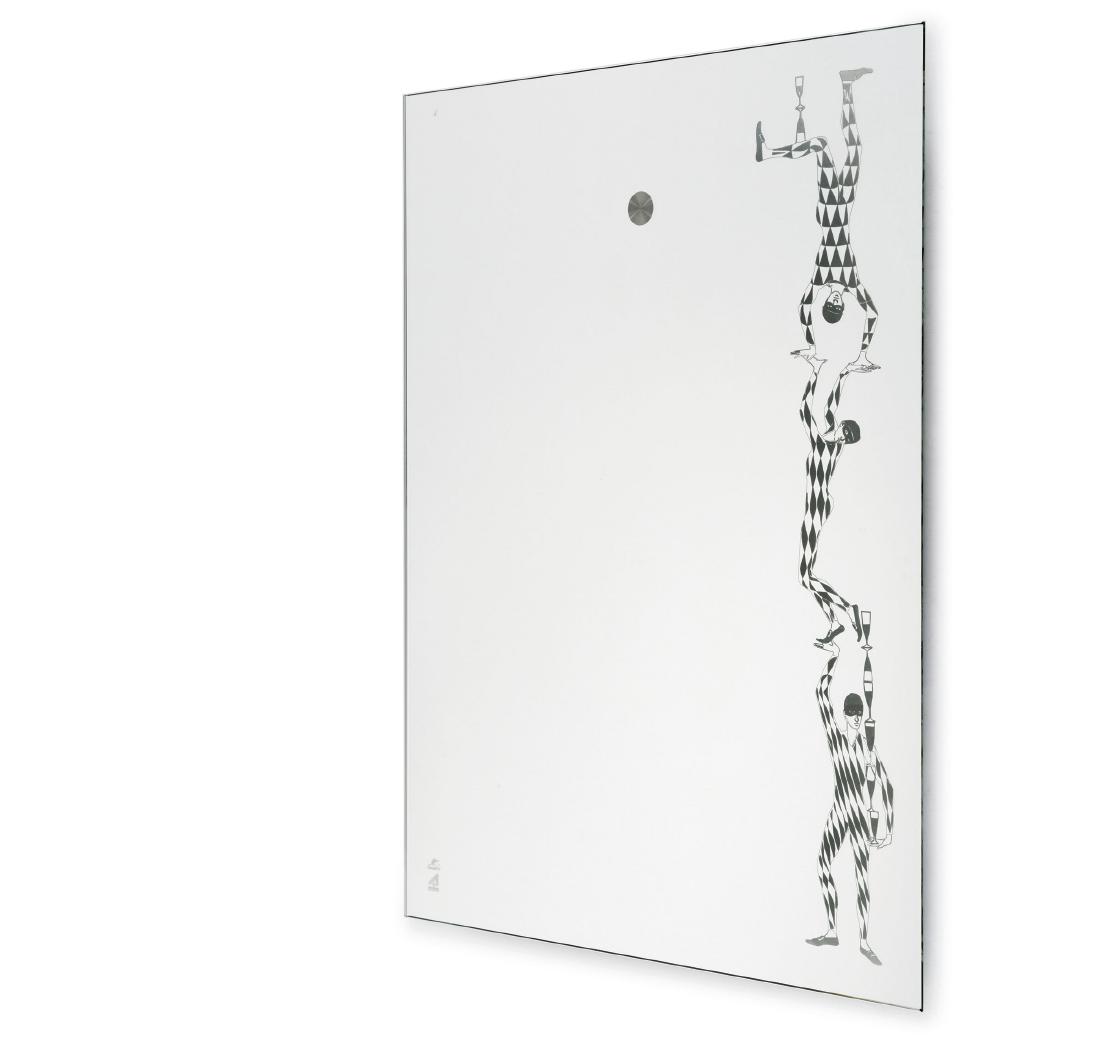 Tall illuminated 'Arlecchino' mirror, 2000s (1 of 3)