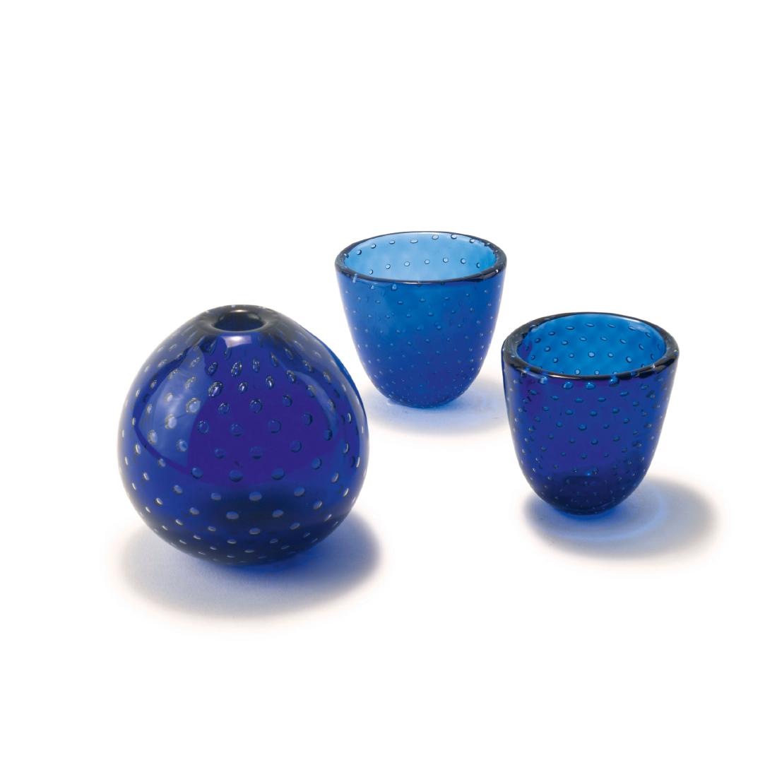 'A bolle' vase and two bowls, c1935 (1 of 2)