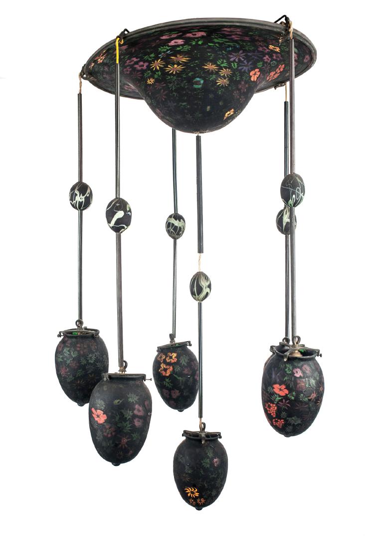 Ceiling light, c1915 (1 of 4)