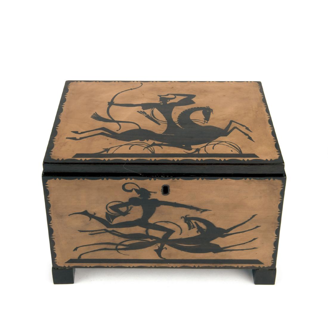 Casket with Hunting Motives, 1920s (1 of 6)
