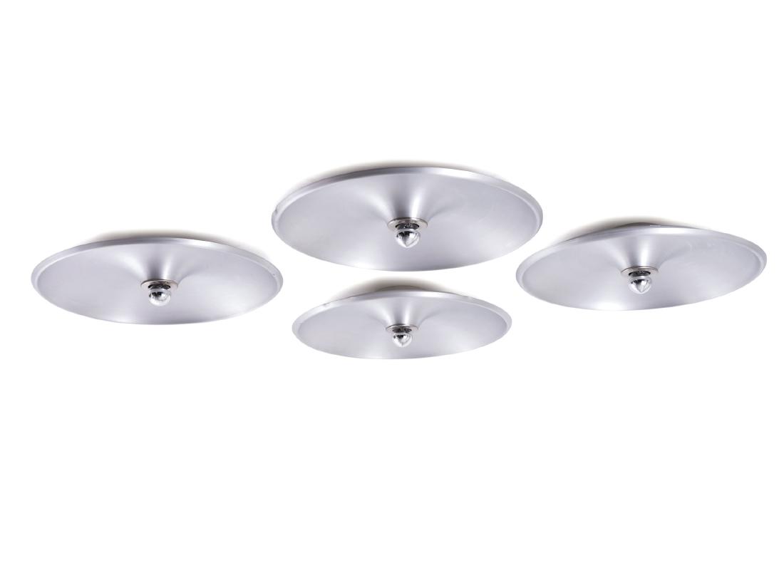 Four wall- / ceiling lights '262 B' sconces, 1971 (1 of 2)