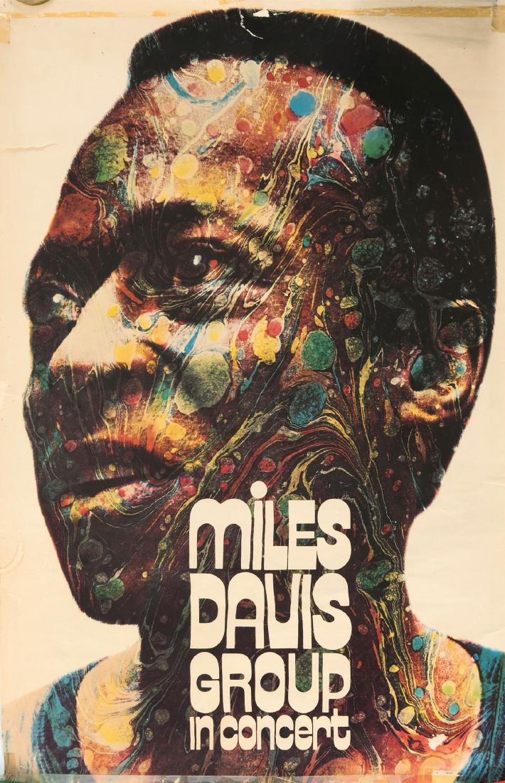 'Miles Davis Group in Concert' poster, 1971 (1 of 1)