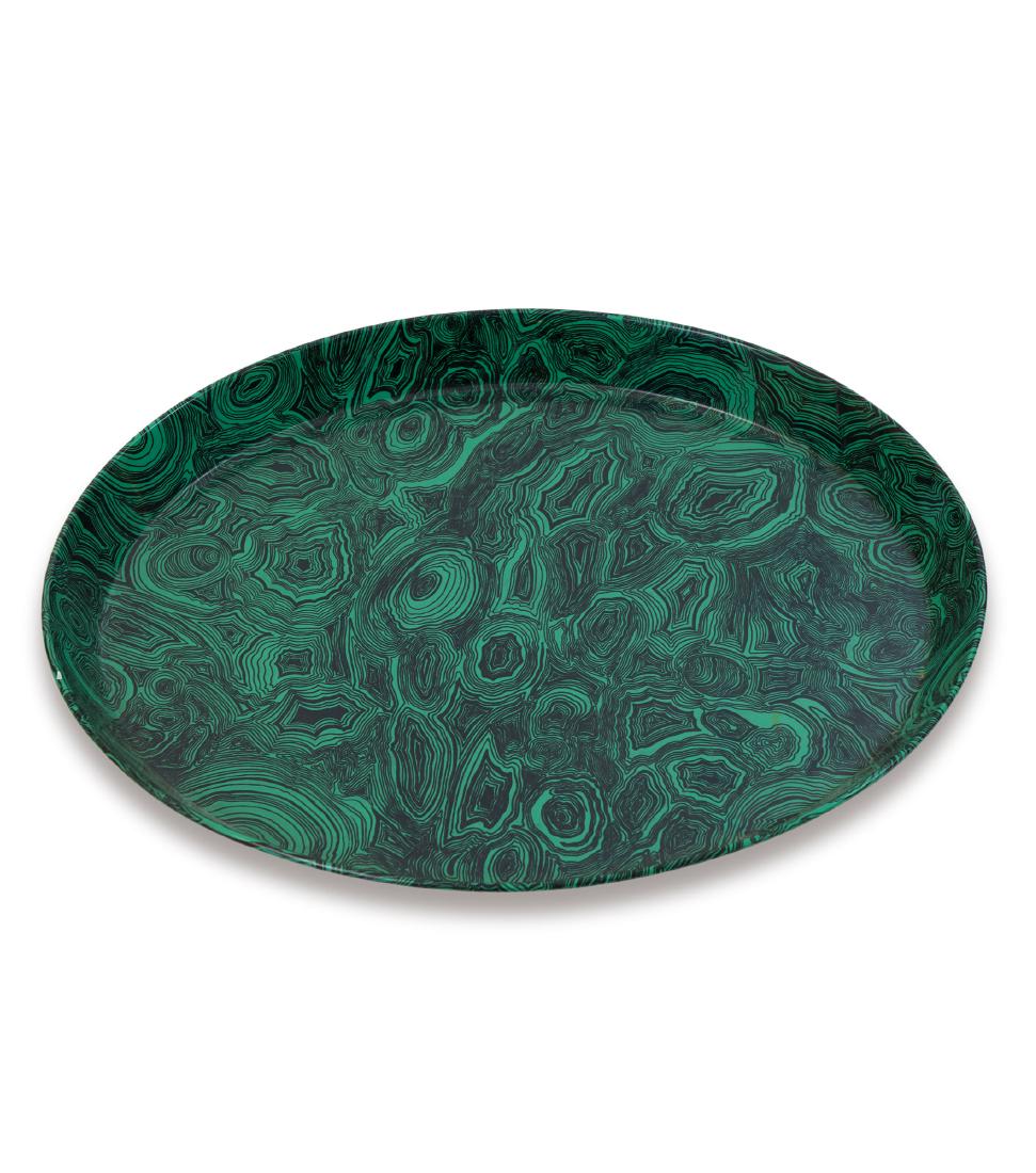 'Malachite' tray, 1950s (1 of 1)