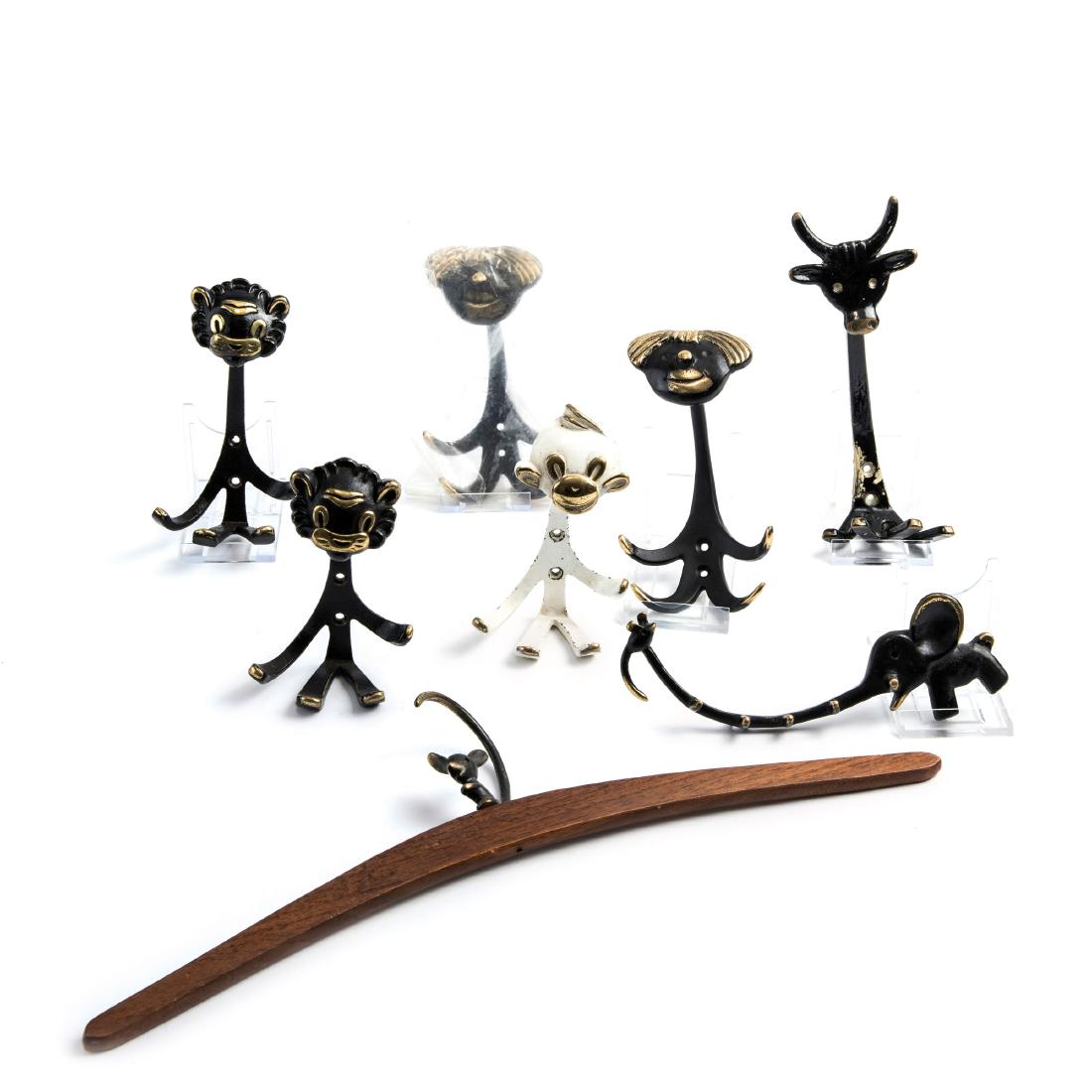 Mixed lot of coat hangers, c. 1950 (1 of 4)