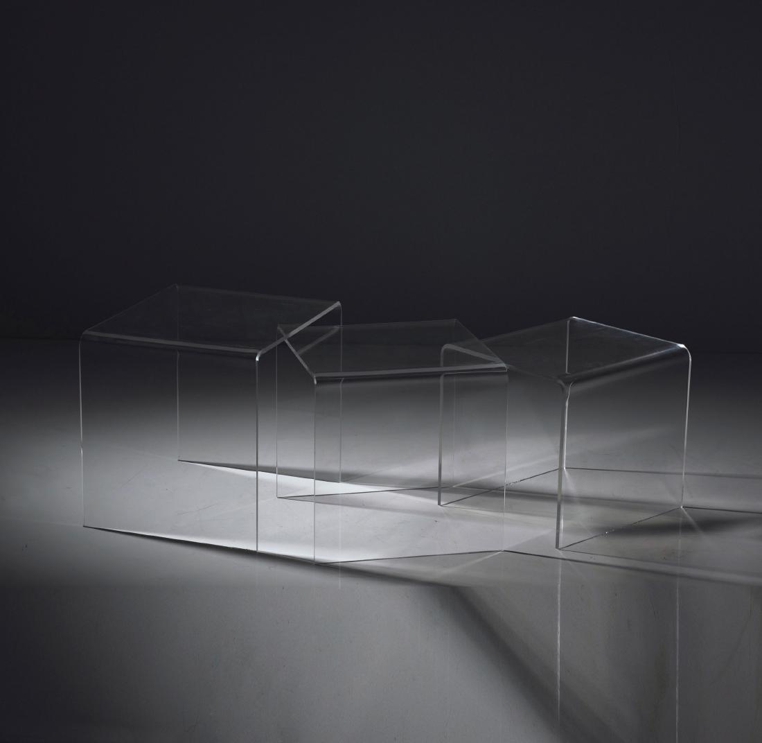 Three nesting tables, c. 1970 (1 of 6)