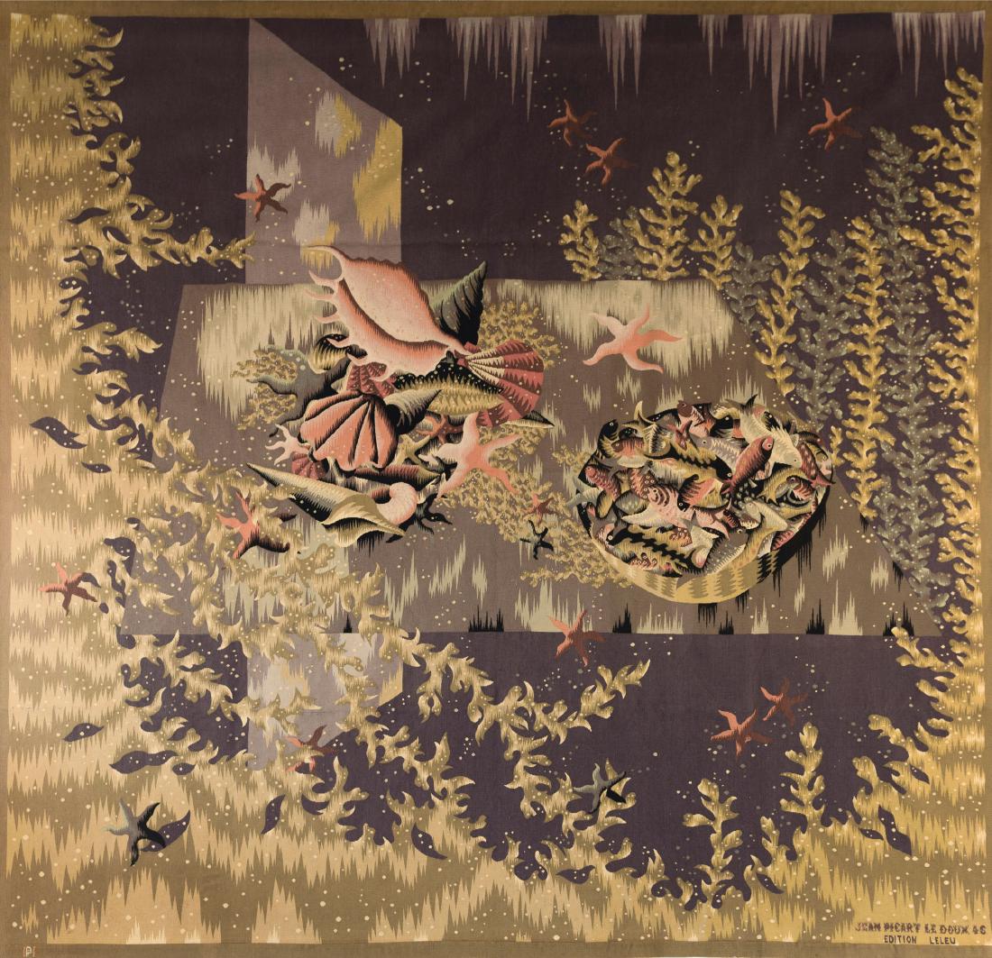 'Le petites Algues' tapestry, 1946 (1 of 2)