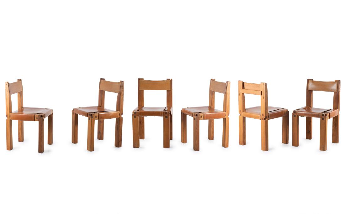 Six 'S11' side chairs, c. 1967 (1 of 5)