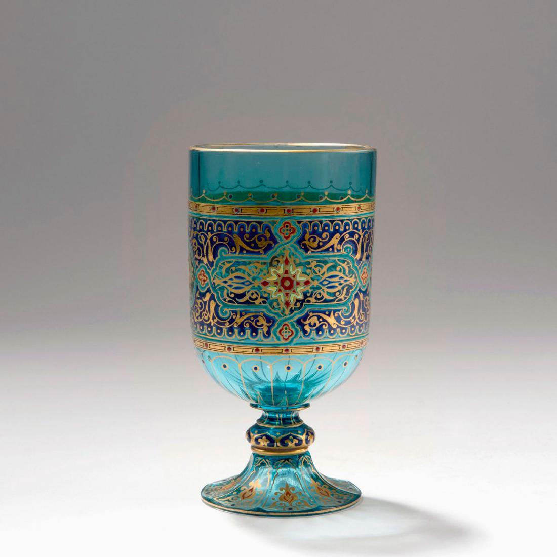 'Aquamarine' glass, 1876 (1 of 2)