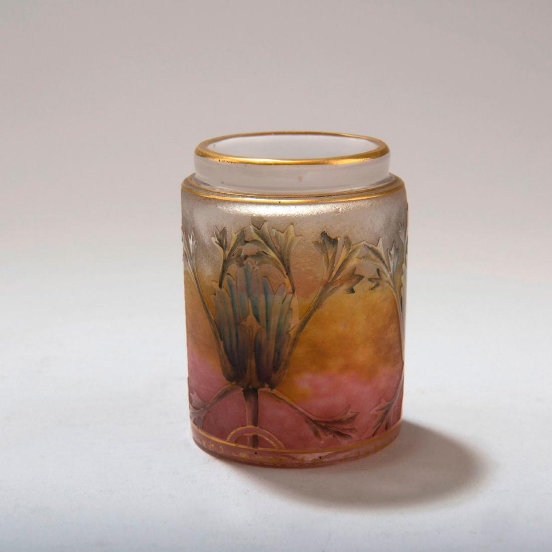 Small 'Chardons' jar, c. 1905 (1 of 3)
