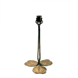 Candlestick, c. 1901: Richard Mueller (attributed), H. 29 cm. Made by K.M. Seifert & Co., Loebtau. Brass.