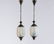 Seguso Vetri d'Arte, Murano, Two ceiling lights.
