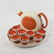Ceramiche Pucci, Umbertide, Liquor set, 1940s