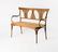 J. & J. Kohn, Wsetin, Bench and table, c. 1900 - 10